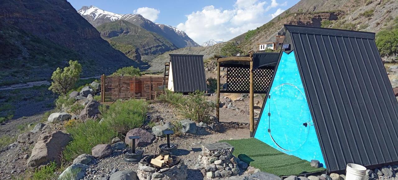 Glamping Roots Del Yeso Otel Los Chacayes Dış mekan fotoğraf